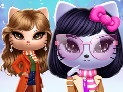 Игра Kitty Squad Winter Dress Up