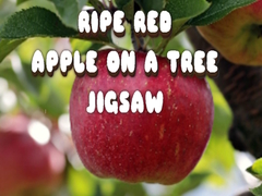 Игра Ripe Red Apple on a Tree Jigsaw