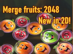 Игра Merge fruits: 2048 New in 2D!