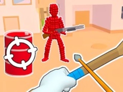 Игра Stickman Archer Shooting Arrows at Reds