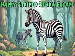 Игра Happy Striped Zebra Escape 