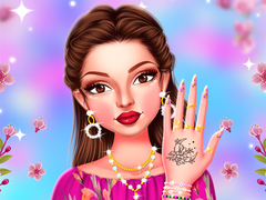 Игра Celebrity Spring Manicure Design