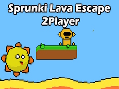 Игра Sprunki Lava Escape 2Player